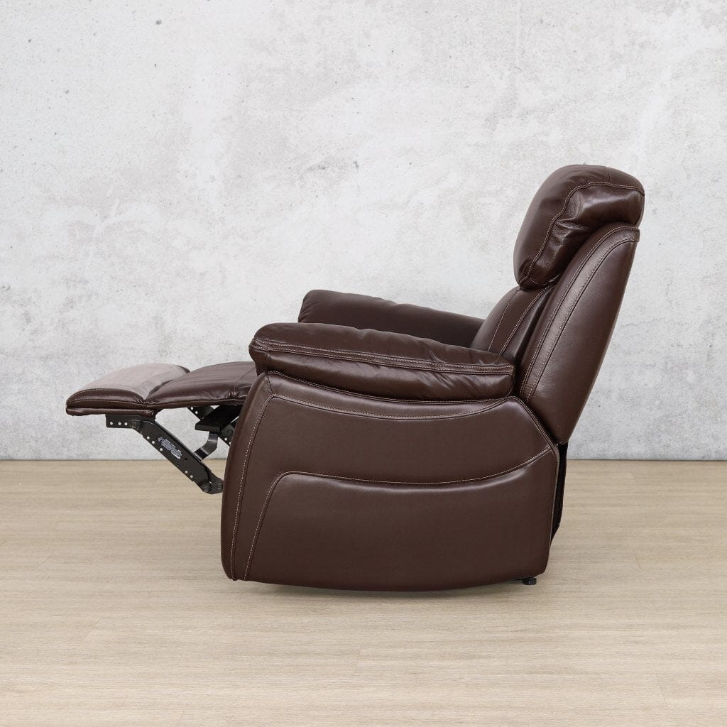 Capri 1 Seater Leather Recliner Leather Recliner Leather Gallery Choc