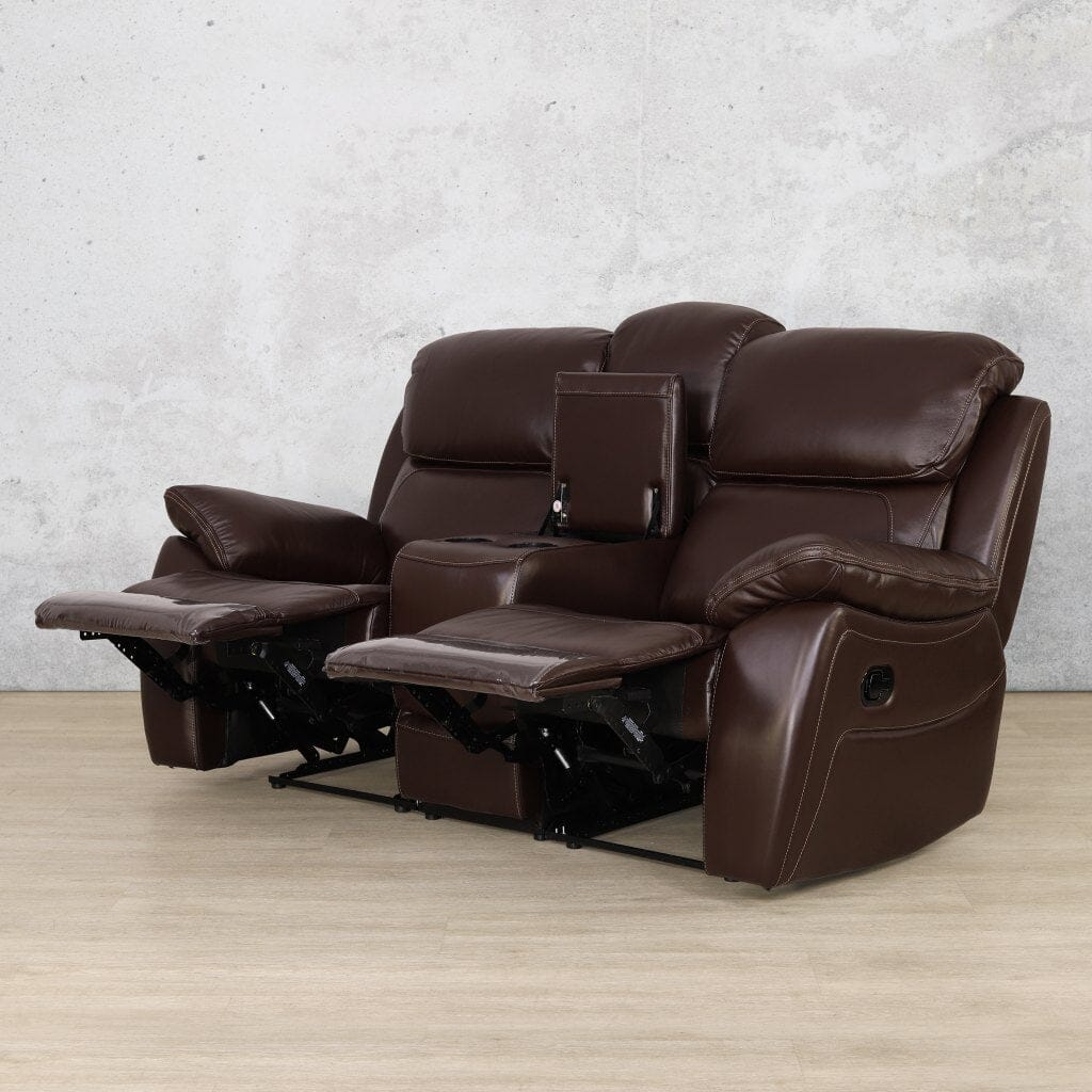 Capri 2 Seater Leather Home Theatre Recliner Leather Recliner Leather Gallery choc