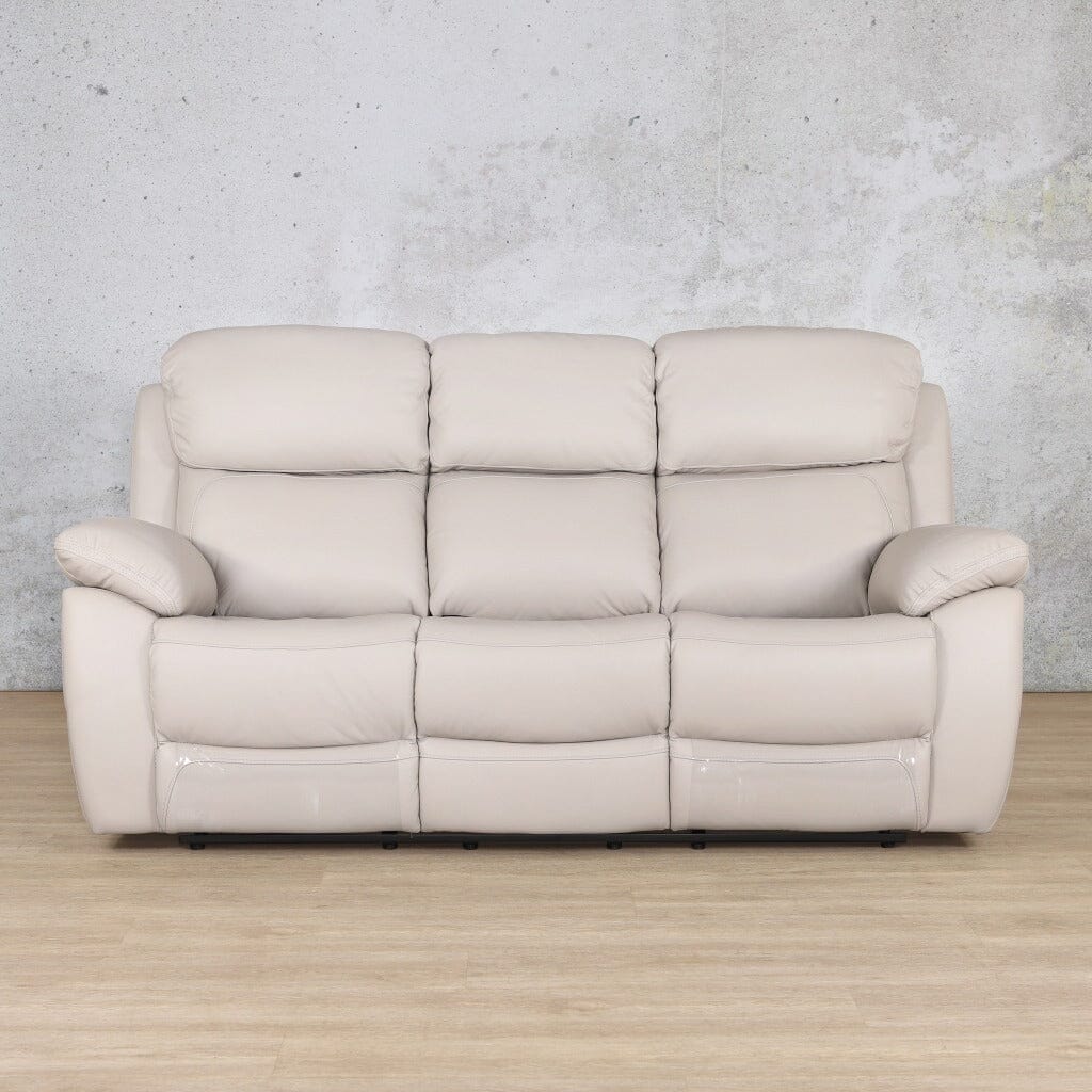 Capri 3 Seater Leather Recliner Leather Recliner Leather Gallery Grey