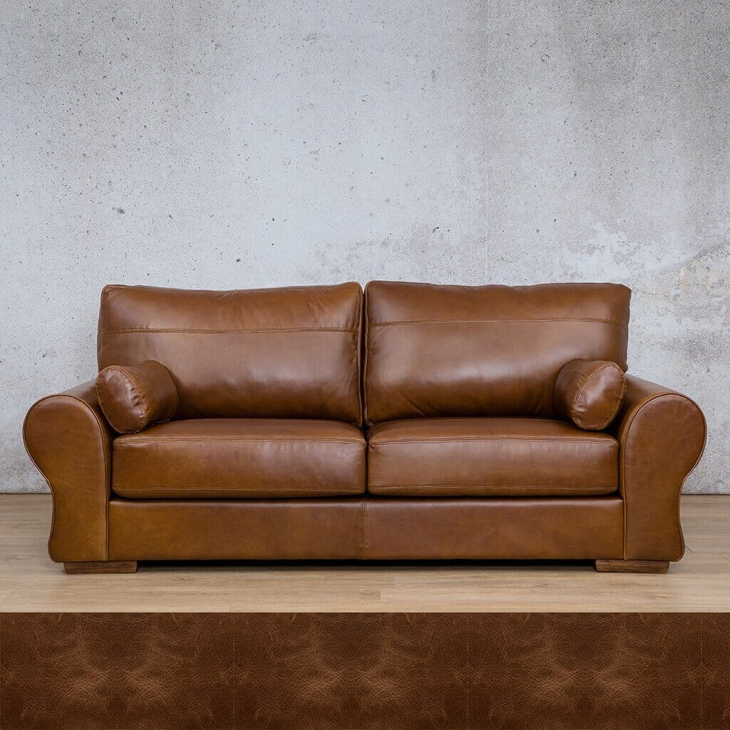 Carolina 3 Seater Leather Sofa Leather Sofa Leather Gallery Royal Cognac