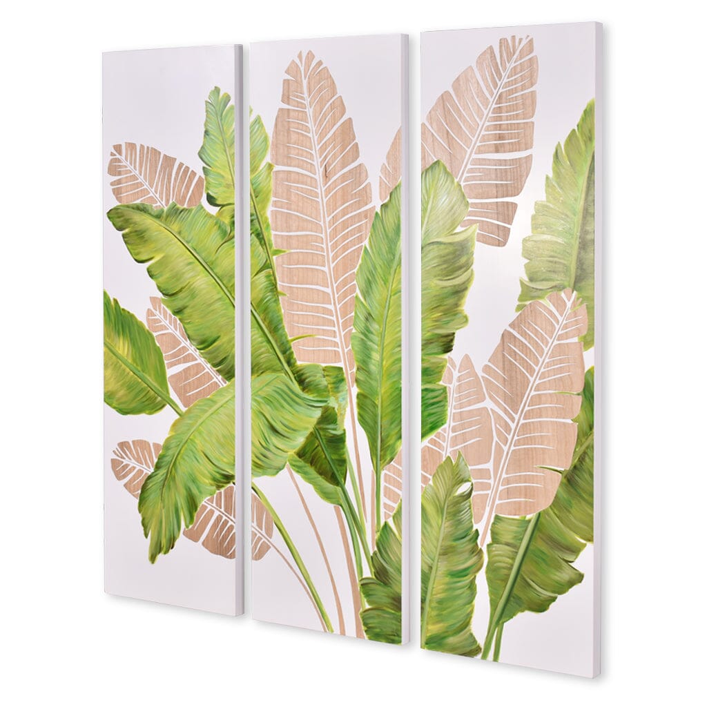 Carved Palms - 1500 x 1350 Painting Leather Gallery