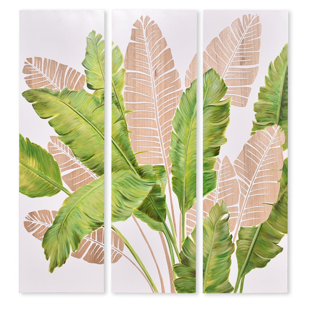 Carved Palms - 1500 x 1350 Painting Leather Gallery