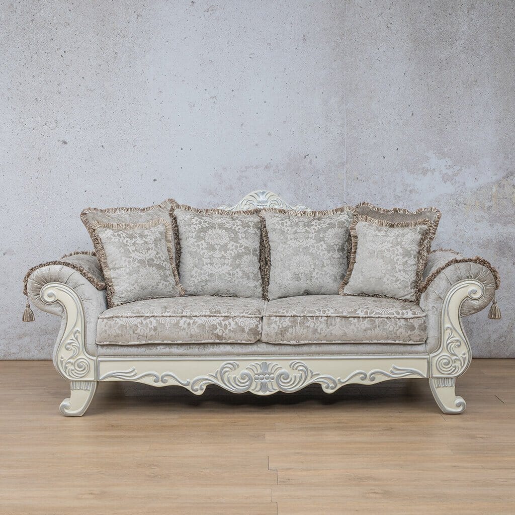 Chanelle 3+2+1 Fabric Sofa Suite Lounge Suite Leather Gallery Grey