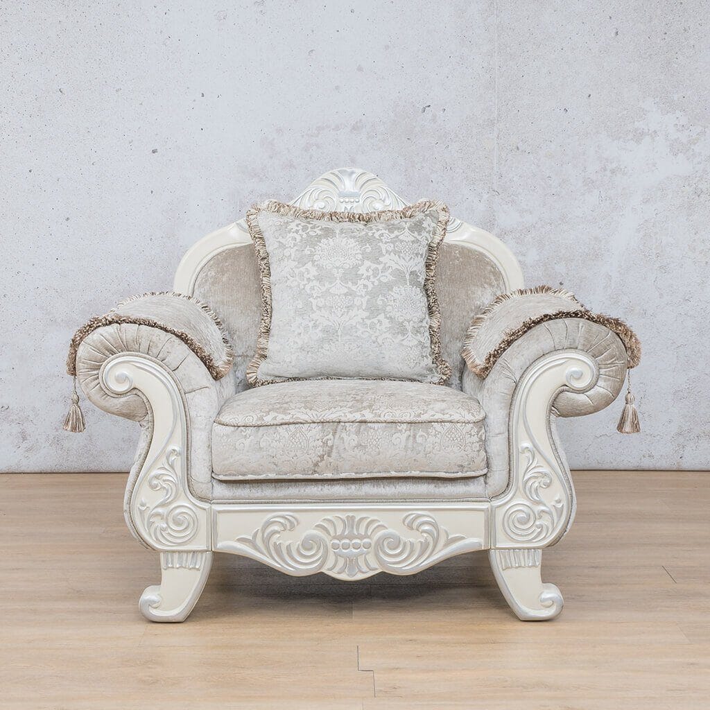 Chanelle 3+2+1 Fabric Sofa Suite Lounge Suite Leather Gallery Grey