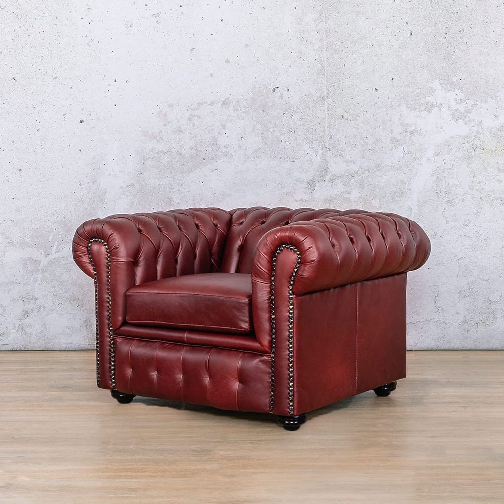 Chesterfield 1 Seater Leather Sofa Leather Sofa Leather Gallery