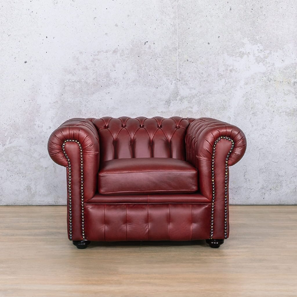 Chesterfield 1 Seater Leather Sofa Leather Sofa Leather Gallery