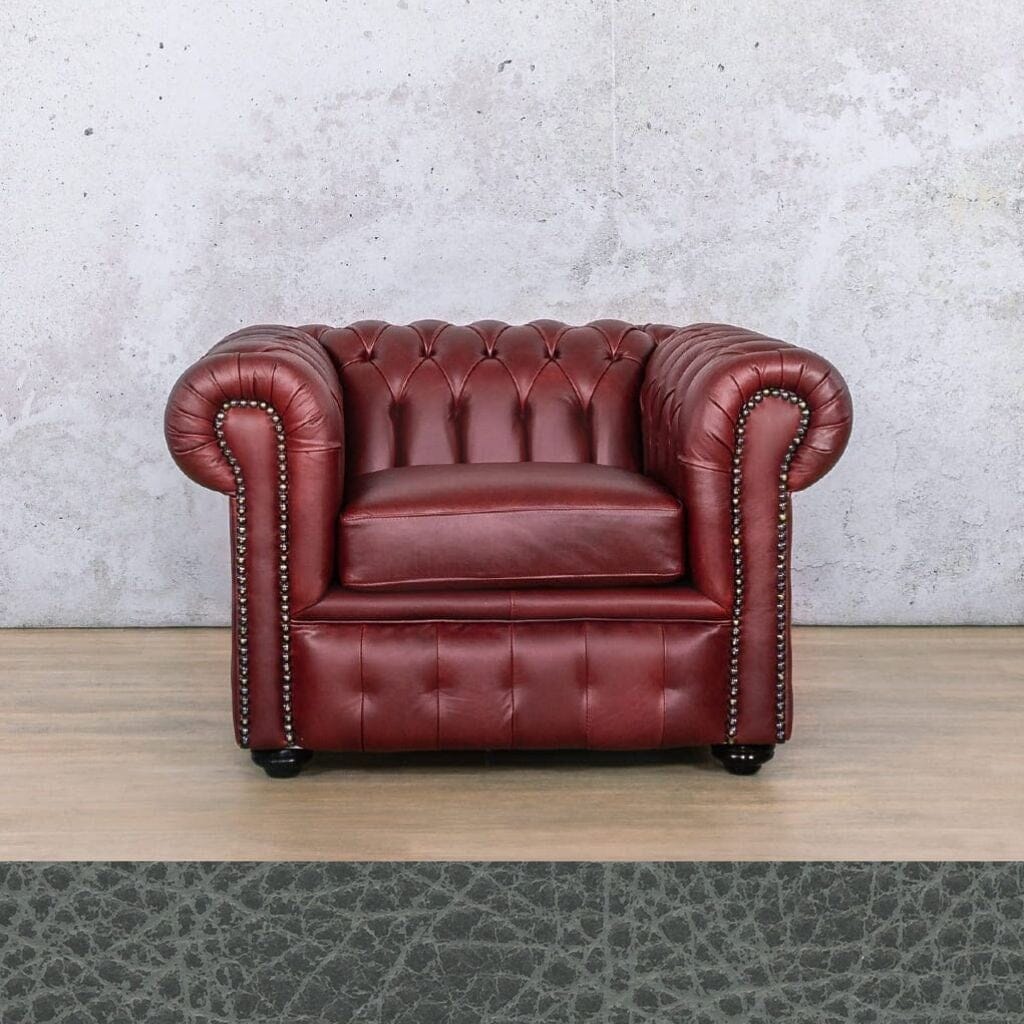Chesterfield 1 Seater Leather Sofa Leather Sofa Leather Gallery Bedlam Blue Night