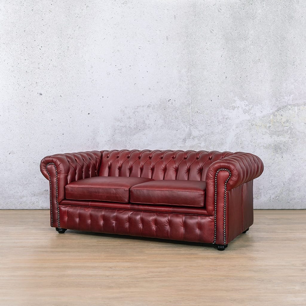 Chesterfield 2 Seater Leather Sofa Leather Sofa Leather Gallery