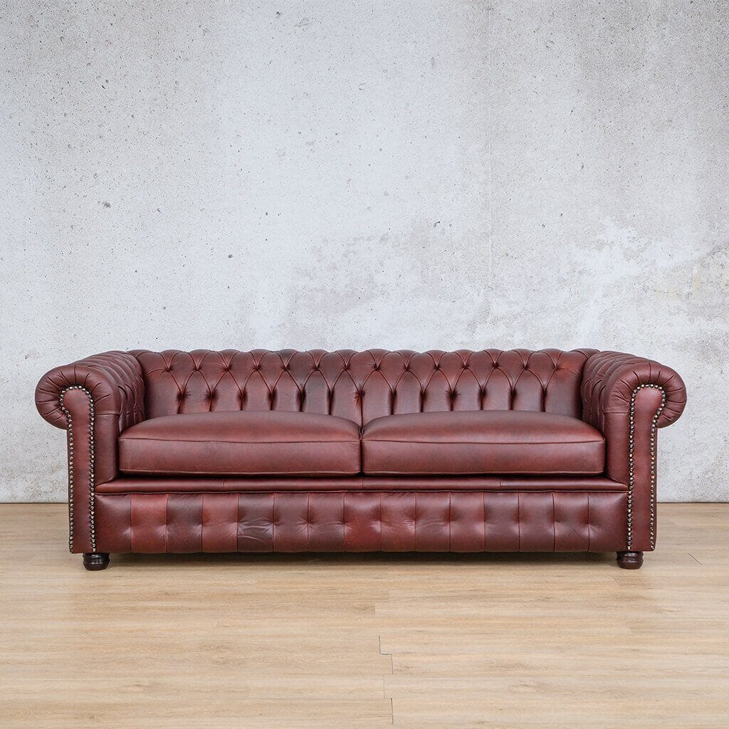 Chesterfield 3 Seater Leather Sofa Leather Sofa Leather Gallery