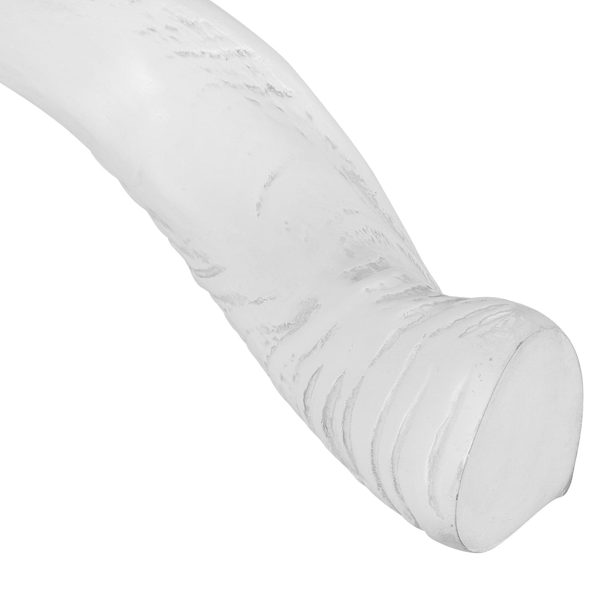 Cream Horn Ornament Leather Gallery