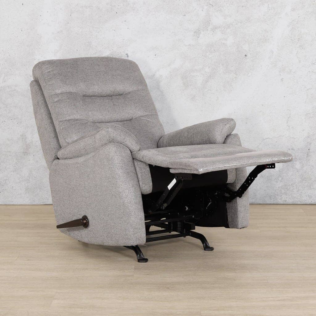Dallas Fabric Rocker Recliner Fabric Recliner Leather Gallery Majestic Grey