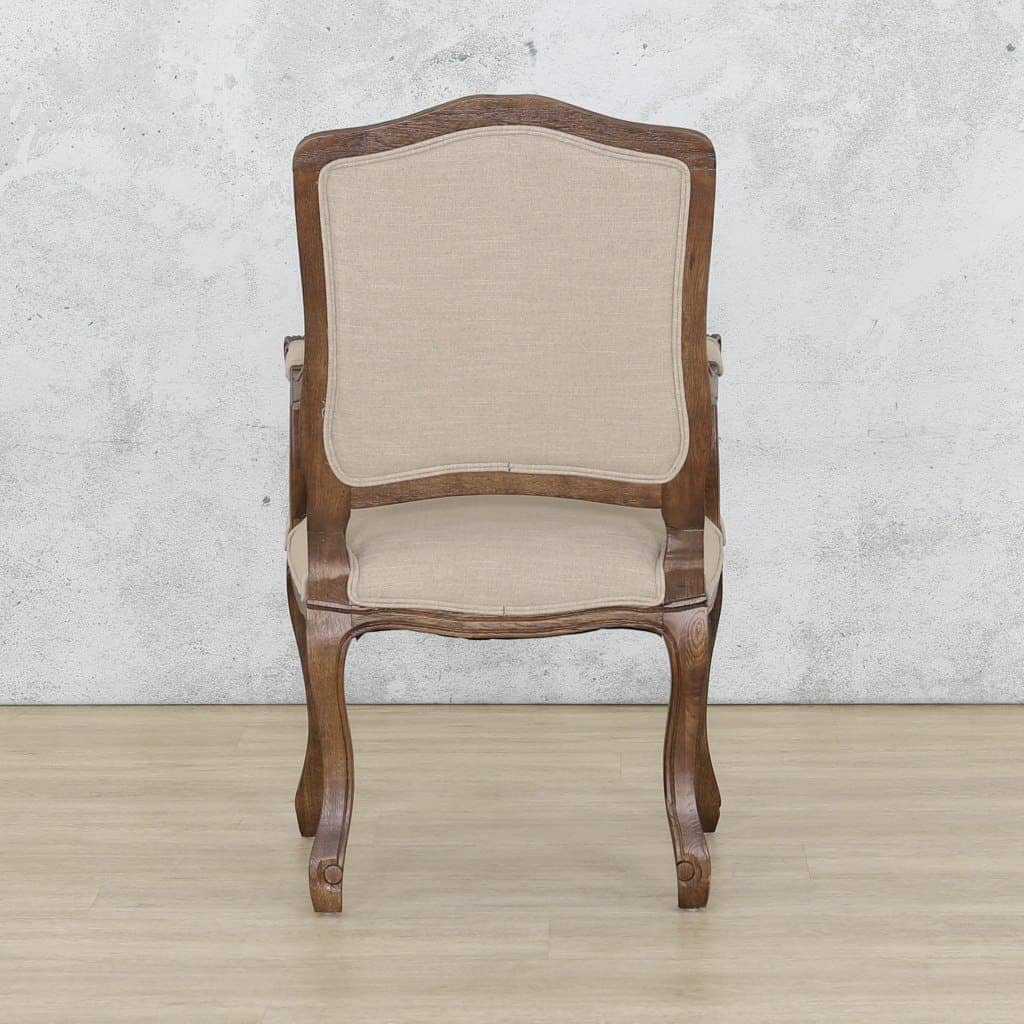 Duke Antique Dark Oak Carver Dining Chair Dining Chair Leather Gallery