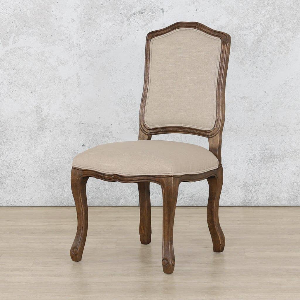 Duke Antique Dark Oak Dining Chair Dining Chair Leather Gallery