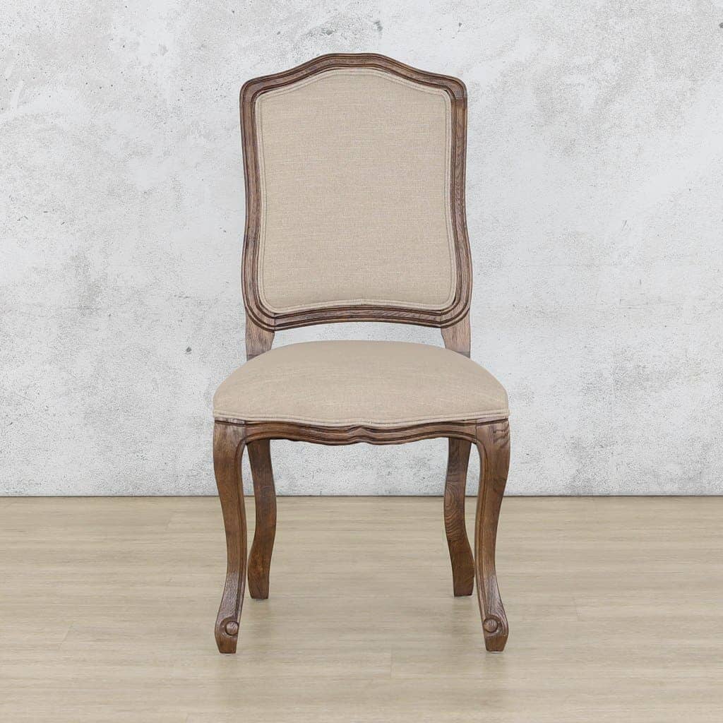 Duke Antique Dark Oak Dining Chair Dining Chair Leather Gallery
