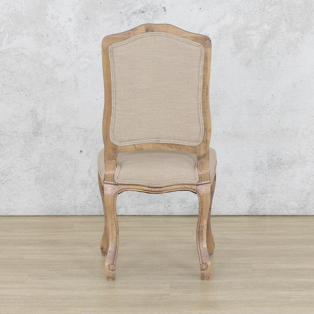 Duke Antique Natural Oak Dining Chair Dining Chair Leather Gallery