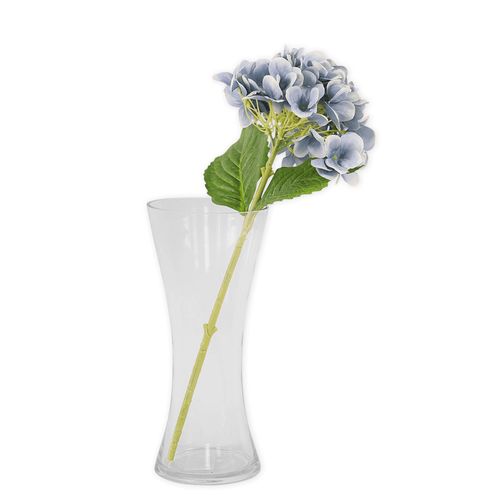 Dusty Blue Stemmed Hydrangea Decor Leather Gallery
