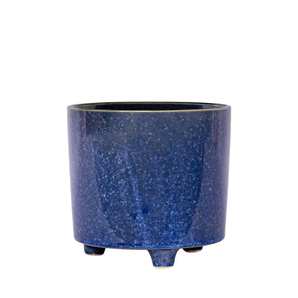 Faux Camo Leaf Plant & Cannes Ceramic Planter Decor Leather Gallery