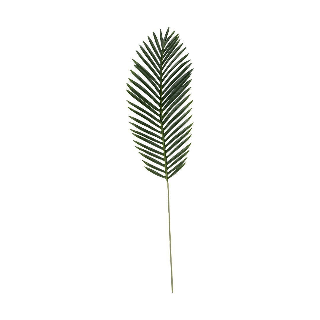 Faux Giant Areca Stem Decor Leather Gallery Green 105cm