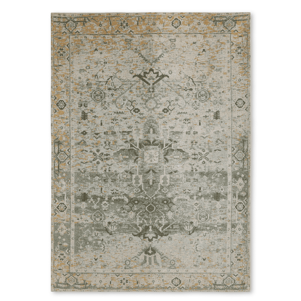 Fields Rug - Green Tones Carpets Leather Gallery