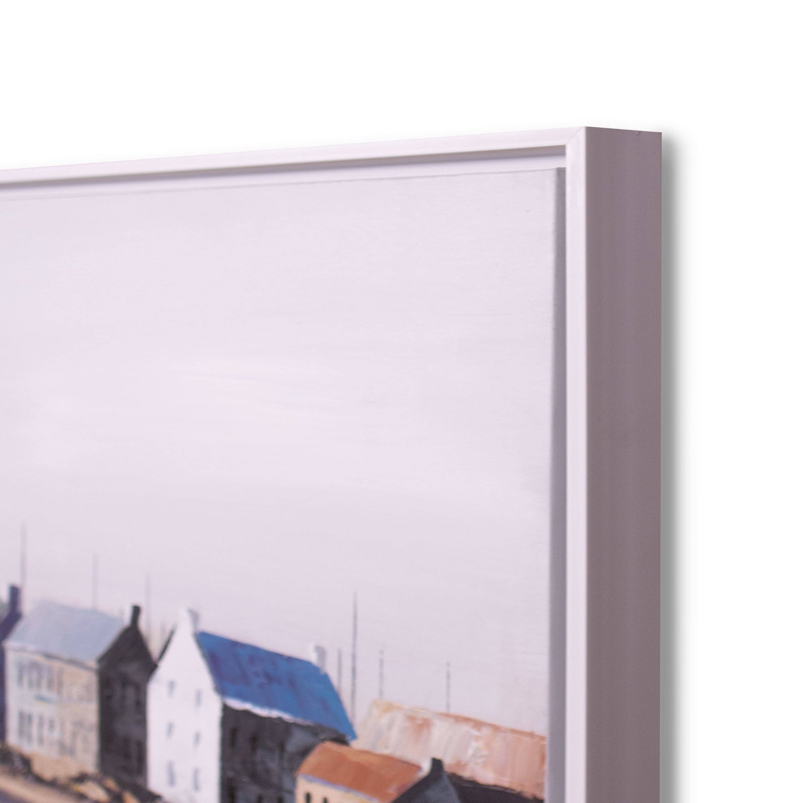 Fishermen's Harbour - 1400 x 700 Painting Leather Gallery