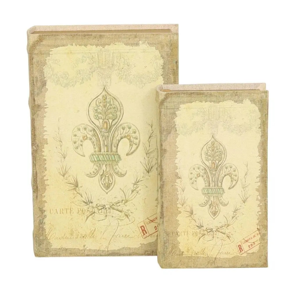 Fluer De Lys File Boxes Set of 2 - II - File Box