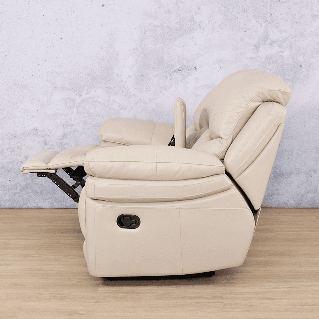 Geneva 2 Seater Home Theatre Leather Recliner Leather Recliner Leather Gallery beige-g