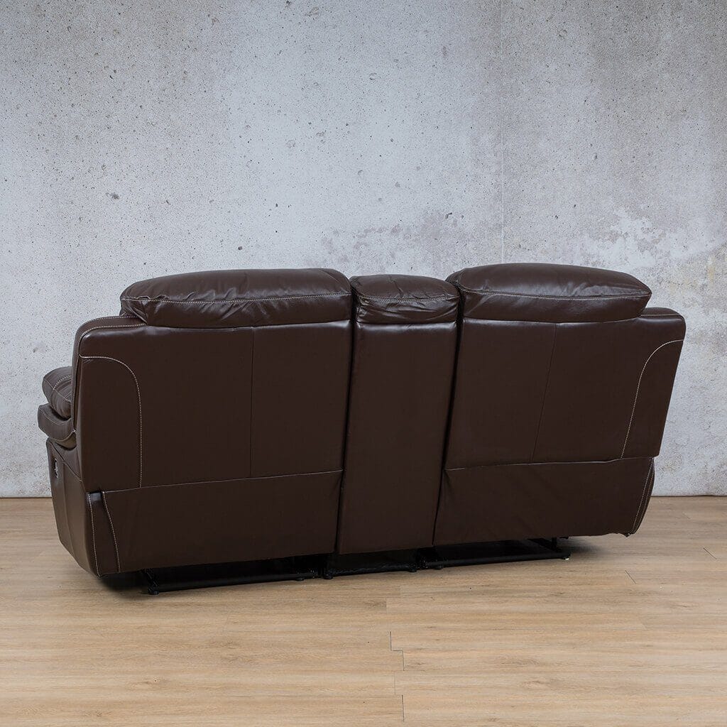 Geneva 2 Seater Home Theatre Leather Recliner Leather Recliner Leather Gallery Choc