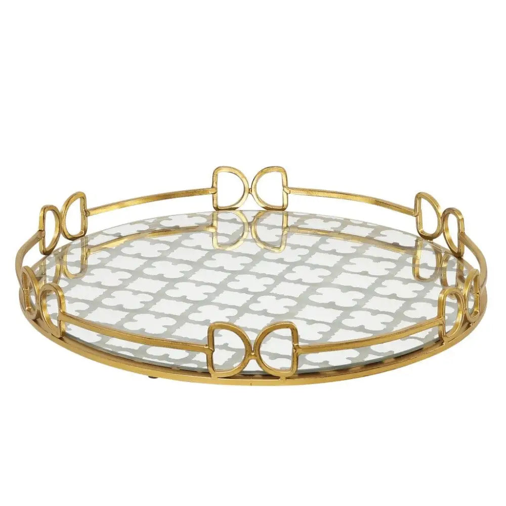 Gold Valentino Tray - Trays