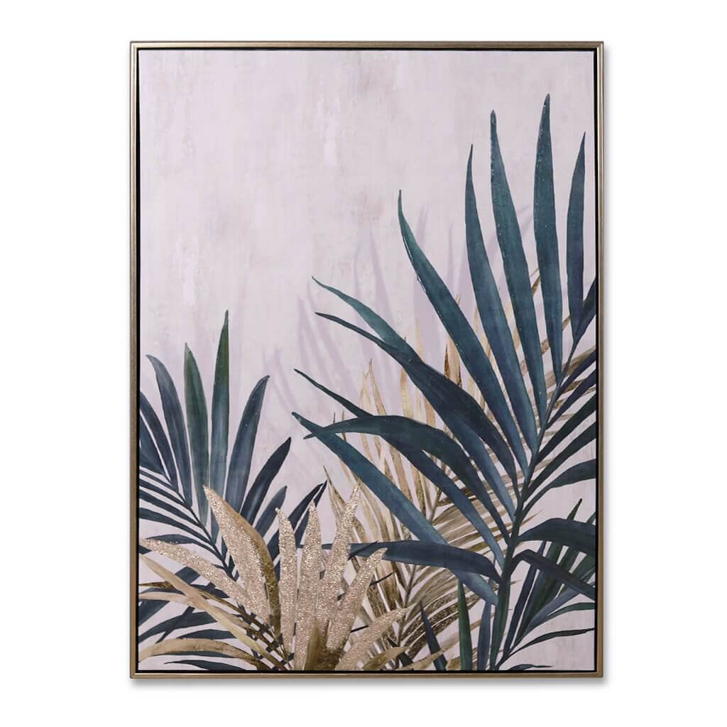 Golden Palms I - 950 x 1300 Painting Leather Gallery