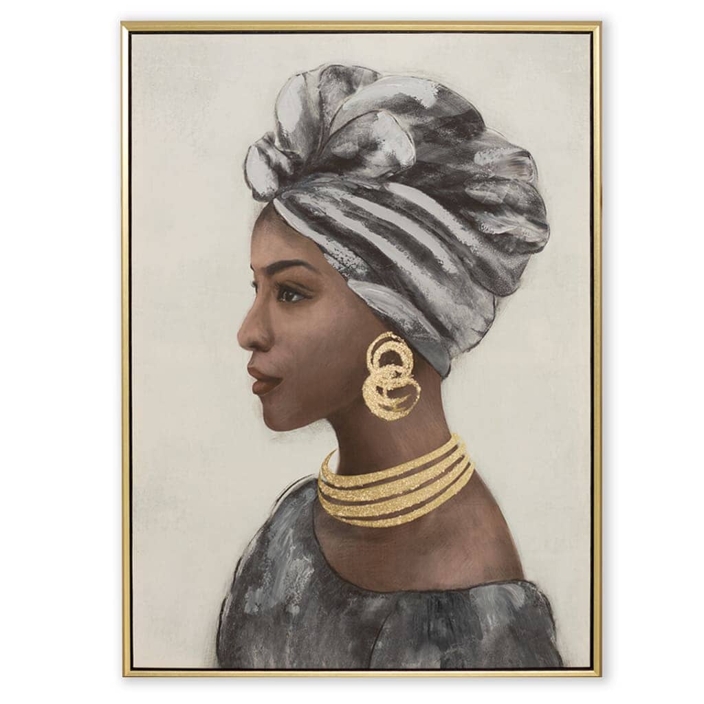 Gugulethu Artwork - 810 x 1110 Painting Leather Gallery