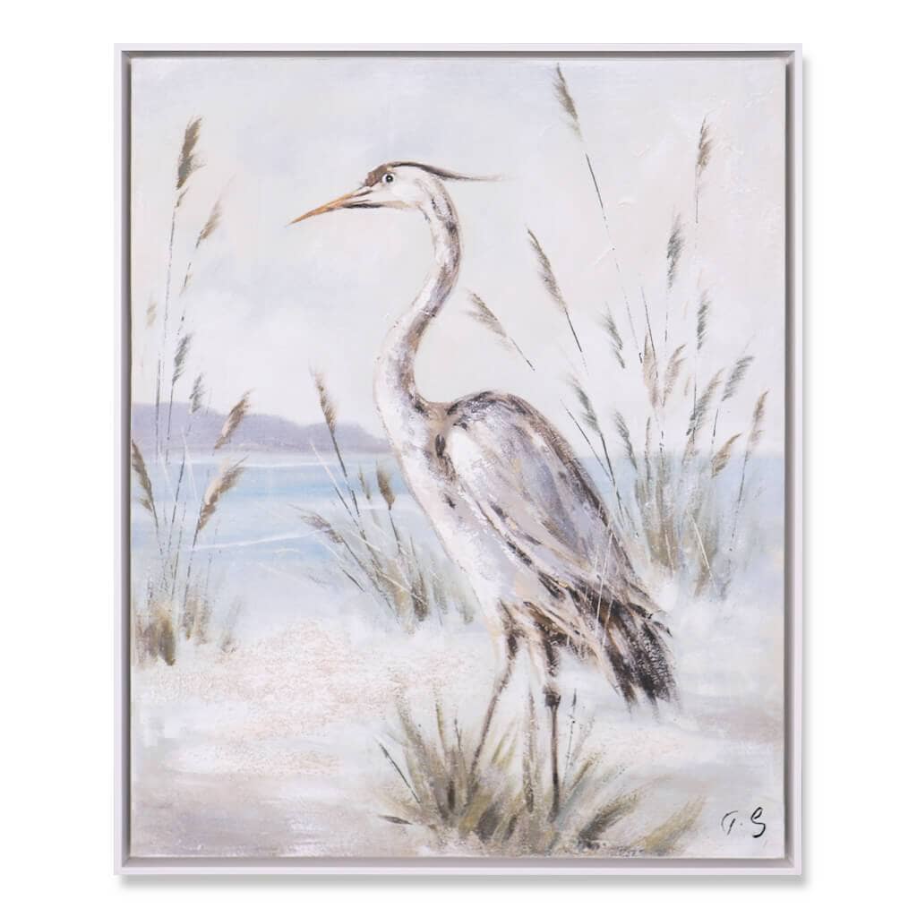 Heron I - 800 x 1000 Painting Leather Gallery