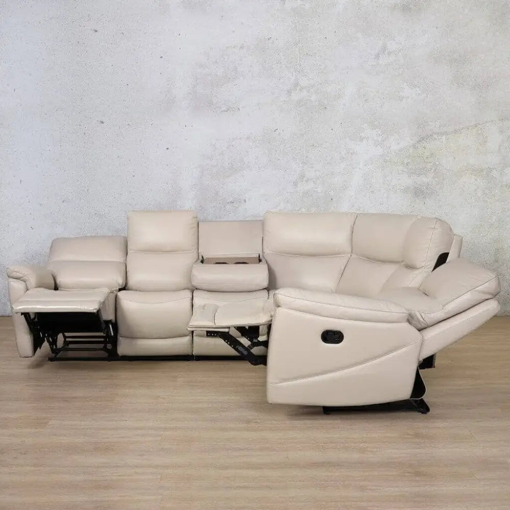 Hilton Leather Corner Sofa - Available on Special Order Plan Only - Leather Sectional