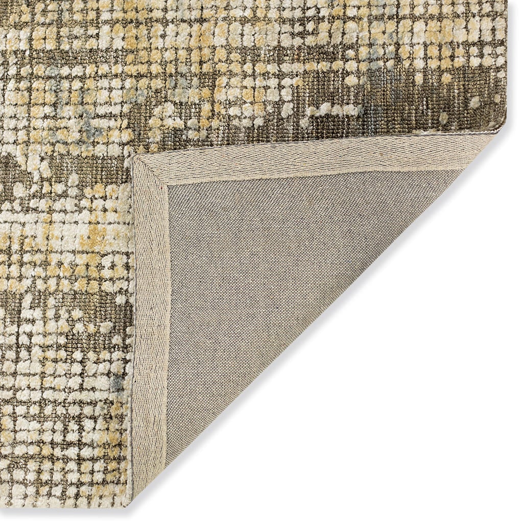 Iman Golden Truffle Rug Carpets Leather Gallery 300 x 400