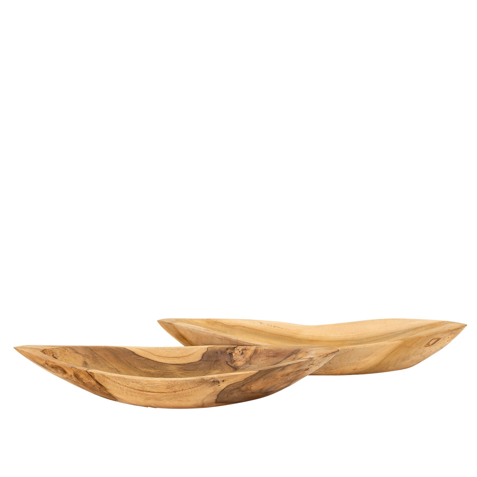 Imani Teak Tray | Leather Gallery Trays