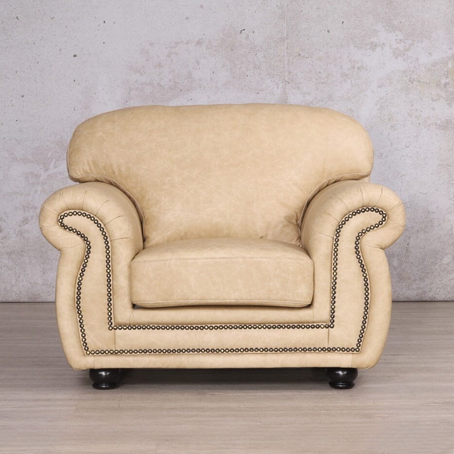 Isilo 1 Seater Leather Sofa Leather Sofa Leather Gallery Almond