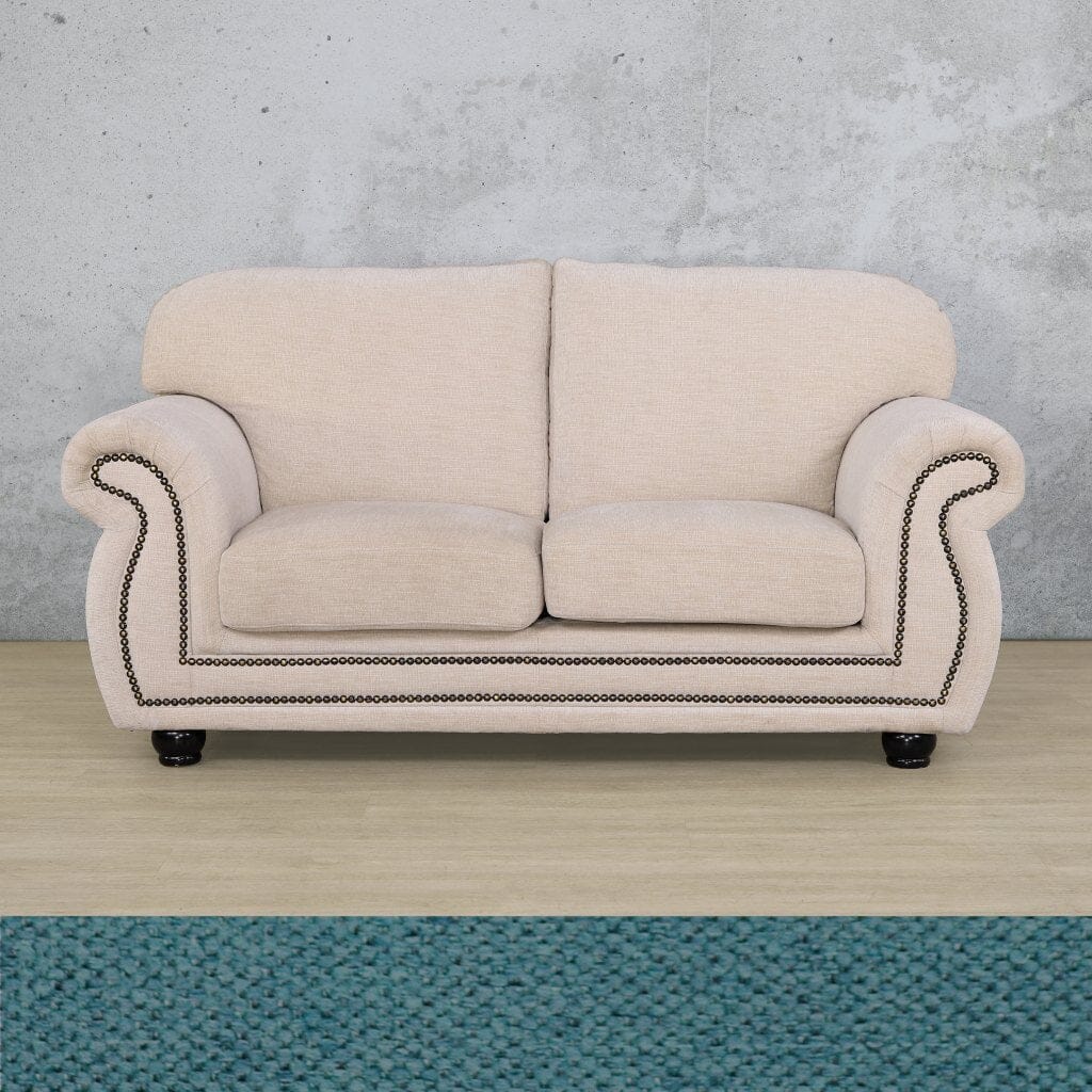 Isilo 2 Seater Fabric Sofa Fabric Sofa Leather Gallery Turquoise