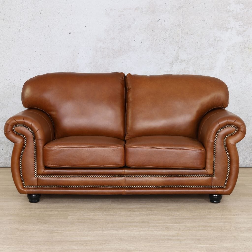 Isilo 3 + 2 + 1 Leather Sofa Suite - Leather Sofa Czar pecan