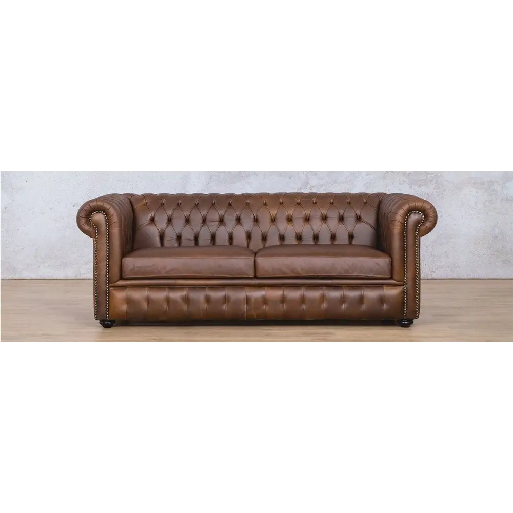 Kingston 2 Seater Leather Sofa - Leather Sofa