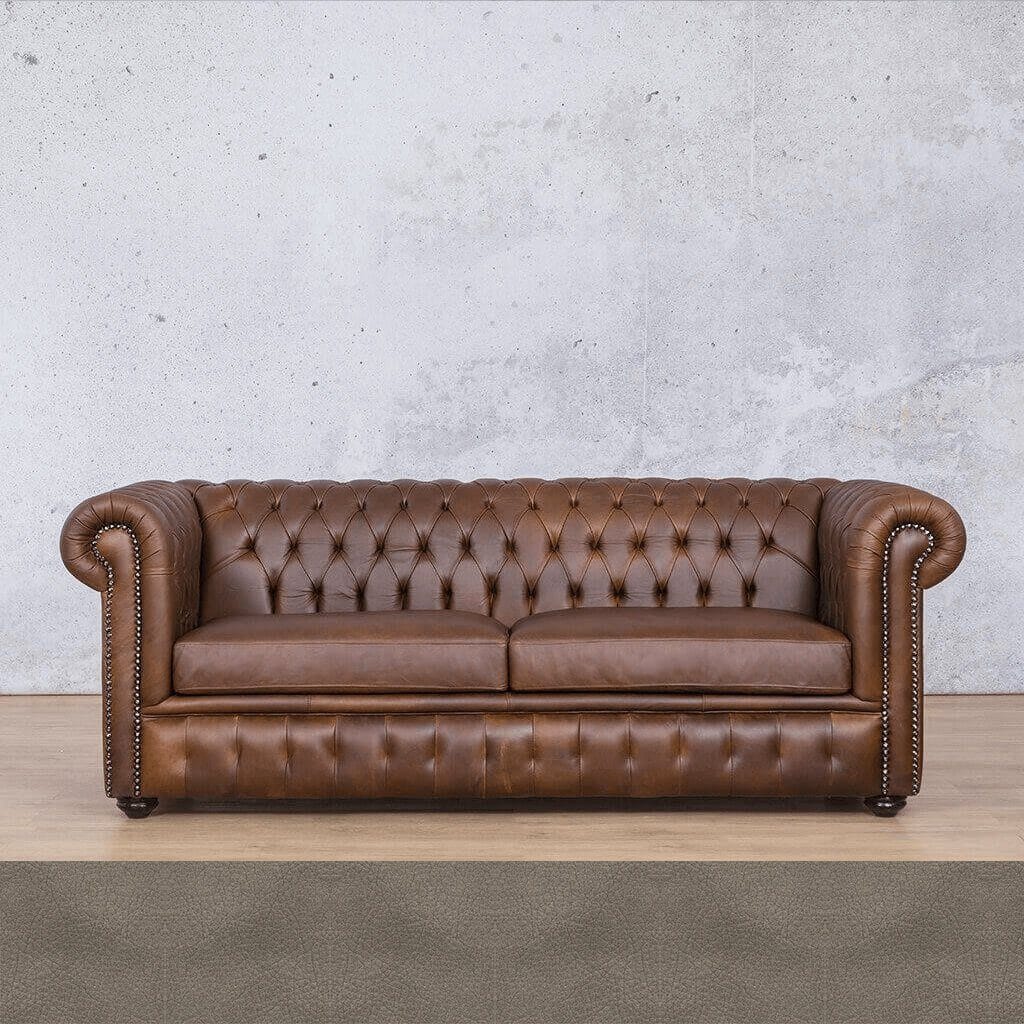 Kingston 3 Seater Leather Sofa Leather Sofa Leather Gallery Flux Grey