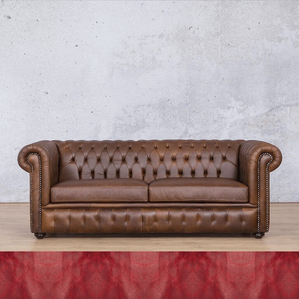 Kingston 3 Seater Leather Sofa Leather Sofa Leather Gallery Royal Ruby