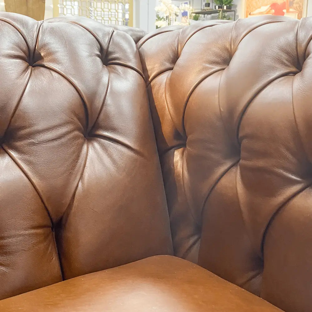 Kingston 3 Seater Leather Sofa - Warehouse Clearance - Leather Sofa