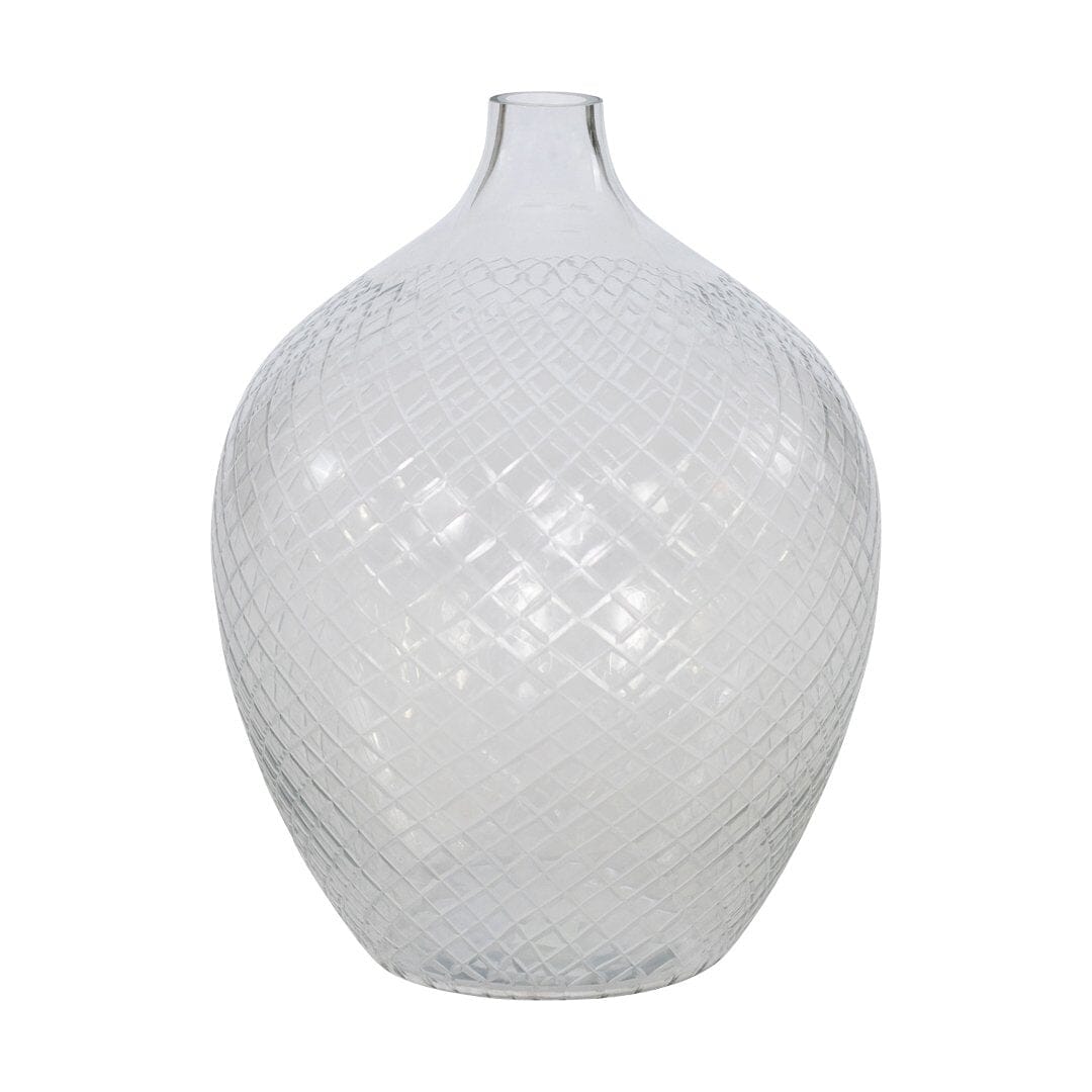 Laurent Glass Vase Vase Leather Gallery