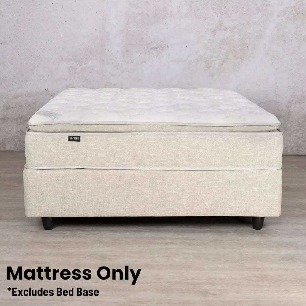 Leather Gallery California Pillow Top - Double -Mattress Only - MATTRESS ONLY / DOUBLE