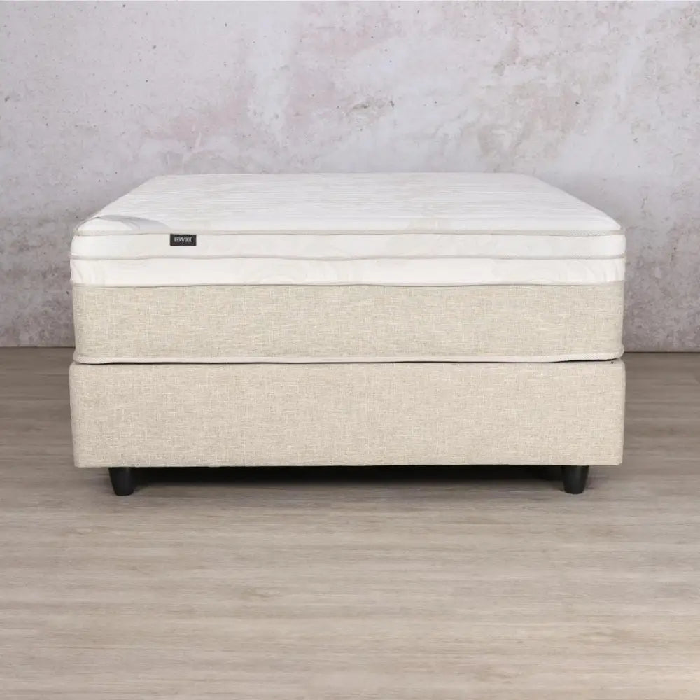Leather Gallery Miami Euro Top - Queen - Bed Set - BED SET / QUEEN