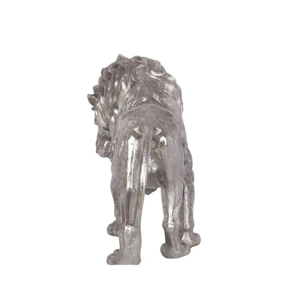 Lion Prowess Ornament - Silver - Ornament