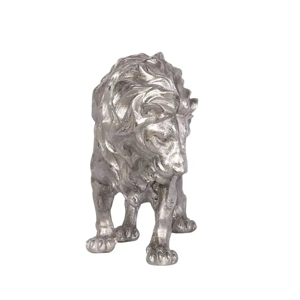 Lion Prowess Ornament - Silver - Ornament