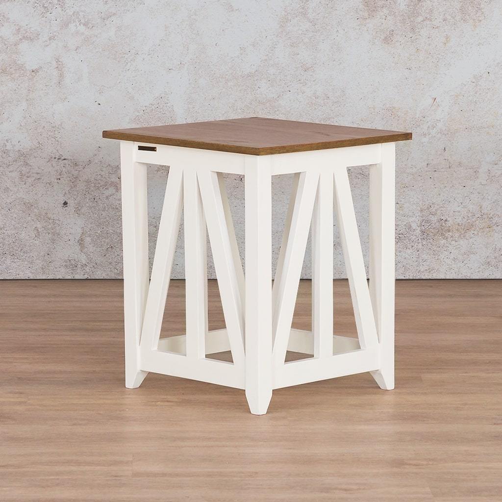 Louvre Side Table Side Table Leather Gallery