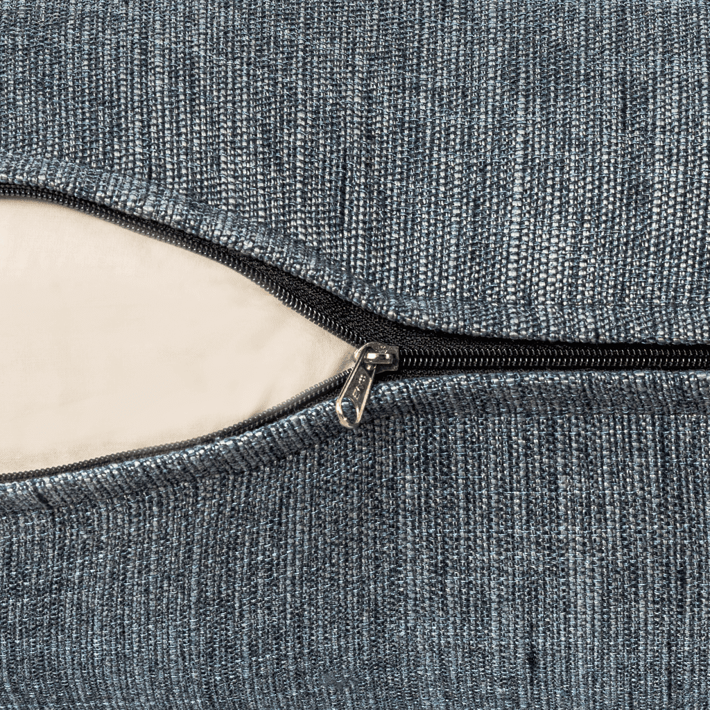 Mandya Denim Cushion Cushion Leather Gallery