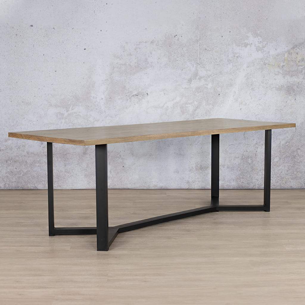 McKinely Dining Table 1800 Dining Table Leather Gallery