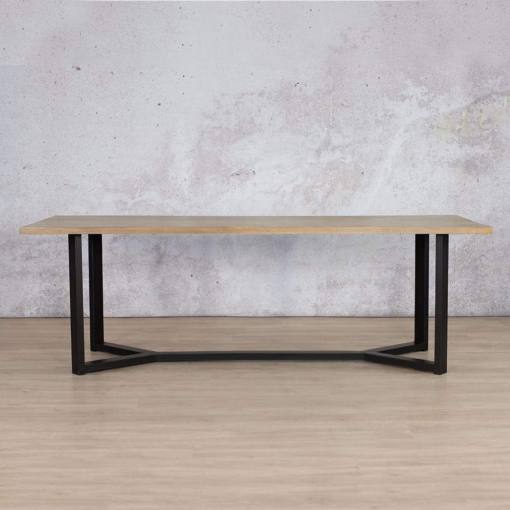 McKinely Dining Table 1800 Dining Table Leather Gallery Antique-Pine-Stain 1800 x 900 x 750